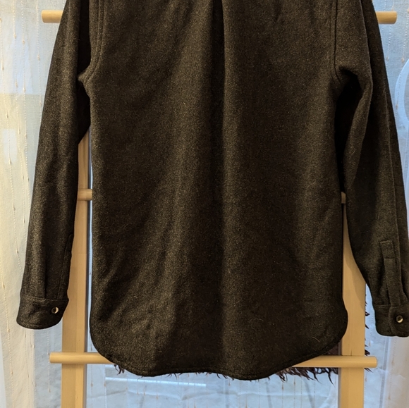 Anian Modern Melton Shirt Jacket - Picture 2 of 8